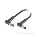 M5 Connector Male To Female Double Ended Molded